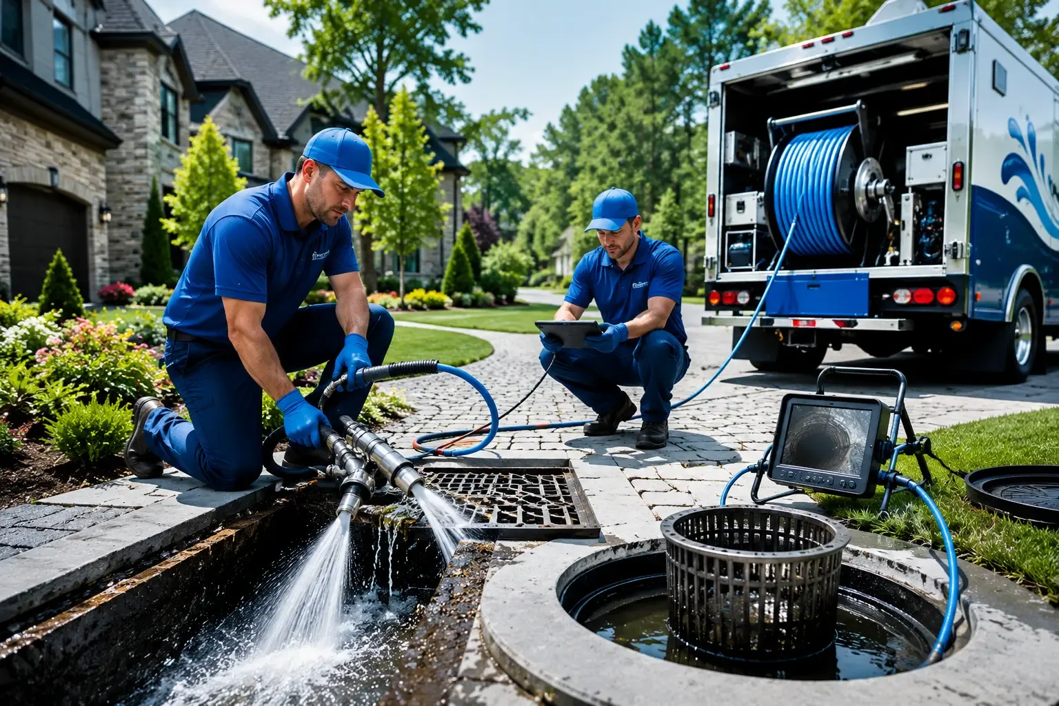 Local outdoor drain cleaning professionals in Cushing, ME